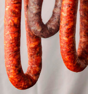 Lote de 3 longanizas (picante/chorizo y salchichón)